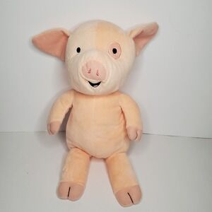 Kohl's Cares If You Give a Pig a Pancake 14" Plush Stuffed Animal Toy Brown Spot